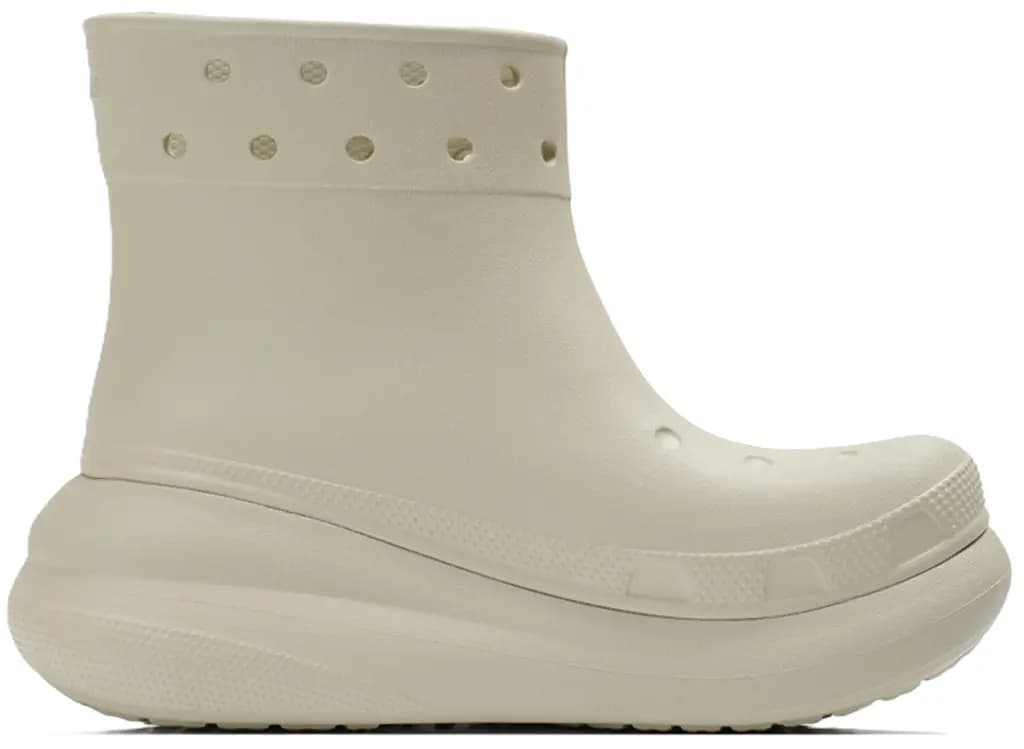 Giày Crocs Classic Crush Boot Bone 'White' 207946-2Y2