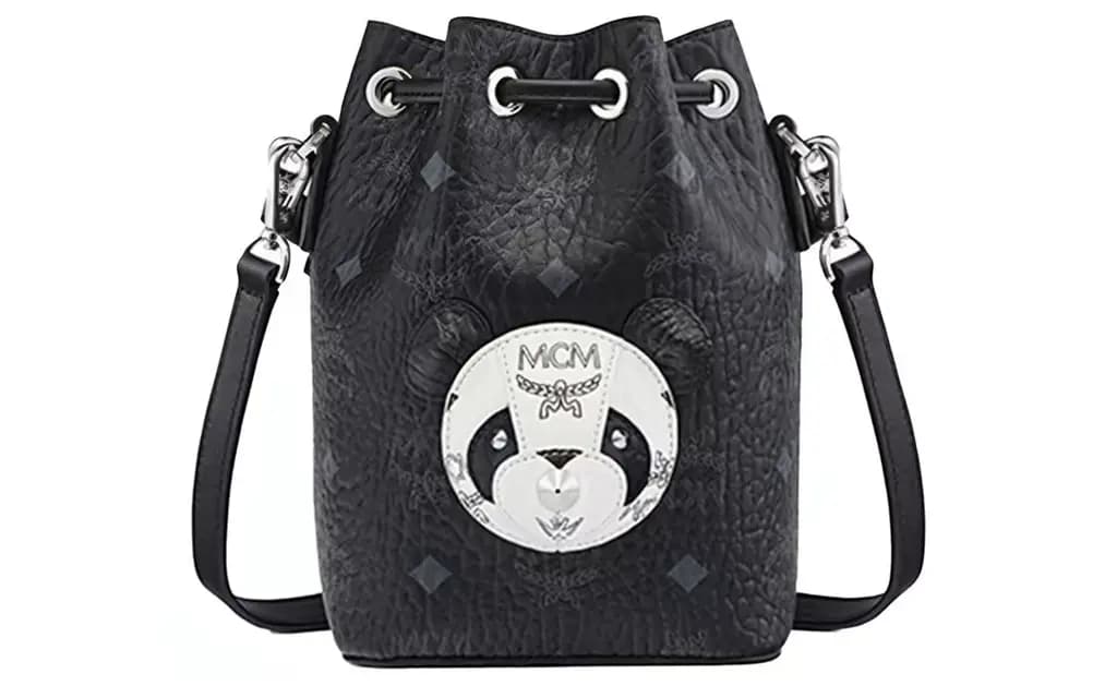 Túi MCM Zoo Panda 'Black White' MWDBAXL01BK001