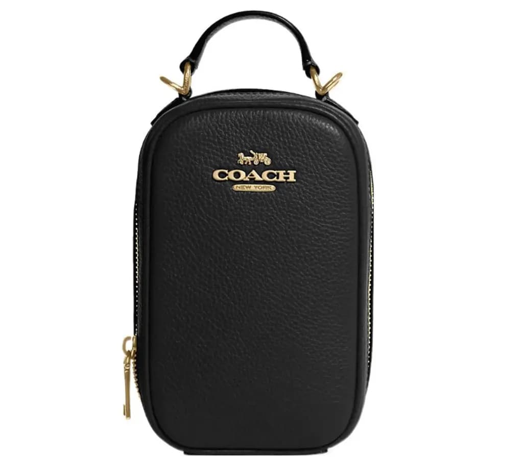 Túi Coach Eva Phone Crossbody 'Black' CB854-IMBLK