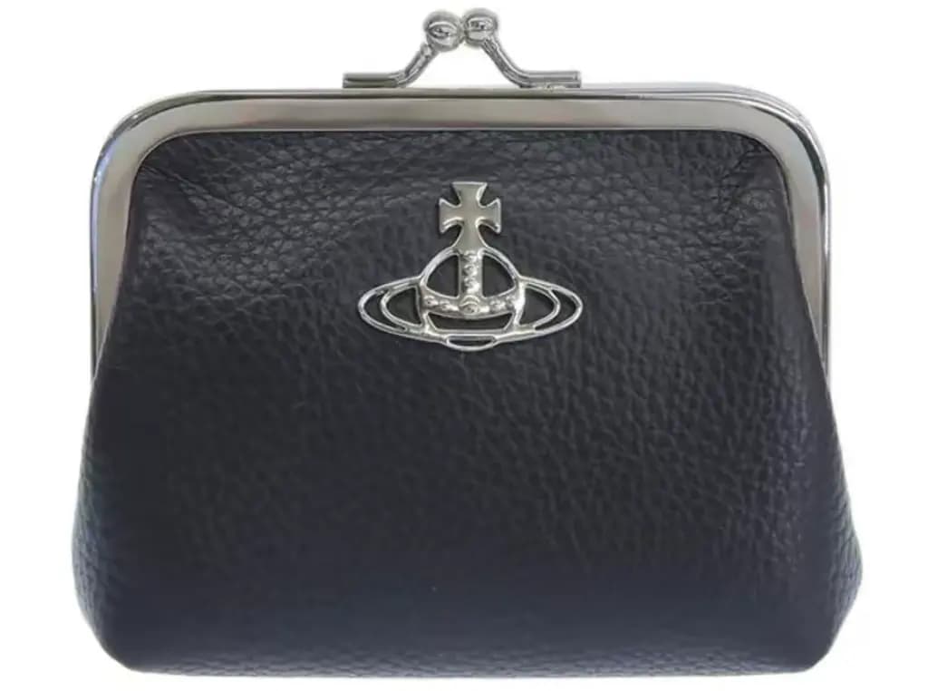 Ví Vivienne Westwood Vegan Grain 'Black' 52010005US000DN403
