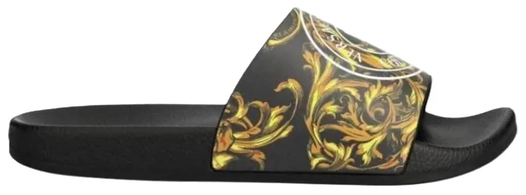 Dép Versace Jeans Couture 'Black Gold' 76YA3SQ3-ZS198-G89