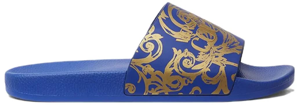 Dép Versace Jeans Couture 'Blue Gold' 76YA3SQ4-ZS365-PX2