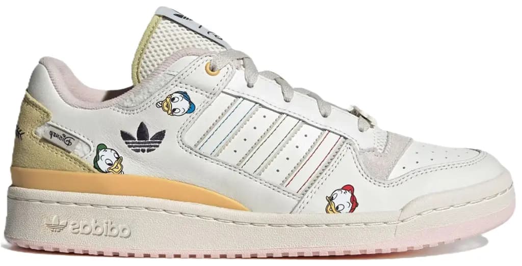 Giày Adidas Forum Low CL x Disney 'White' JR5457