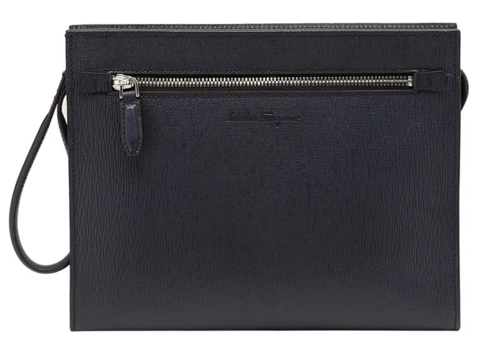 Ví Ferragamo Embossed Logo 'Black' 240298-744730