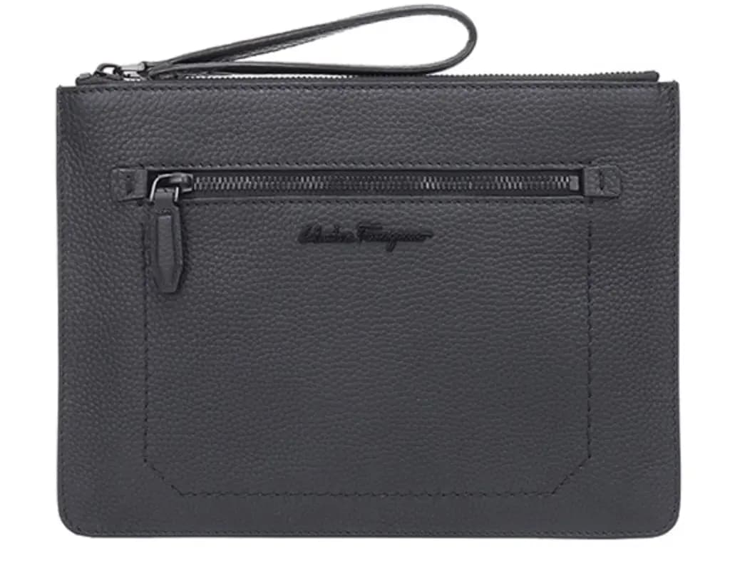 Ví Ferragamo Cowhide With Logo 'Black' 240902-0687229