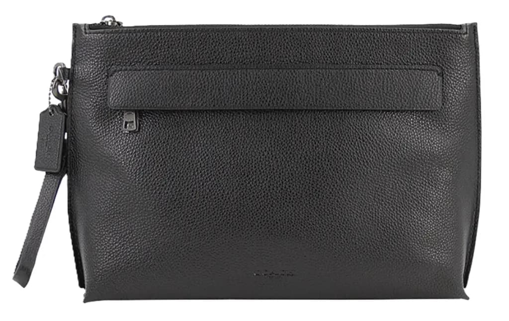 Túi Coach Pouch 29 Solid 'Black' 28614-BLK