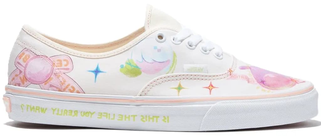Giày Vans Authentic OTW Art Collection x Nuttsh 'Marshmallow' VN0A5KS9CCT