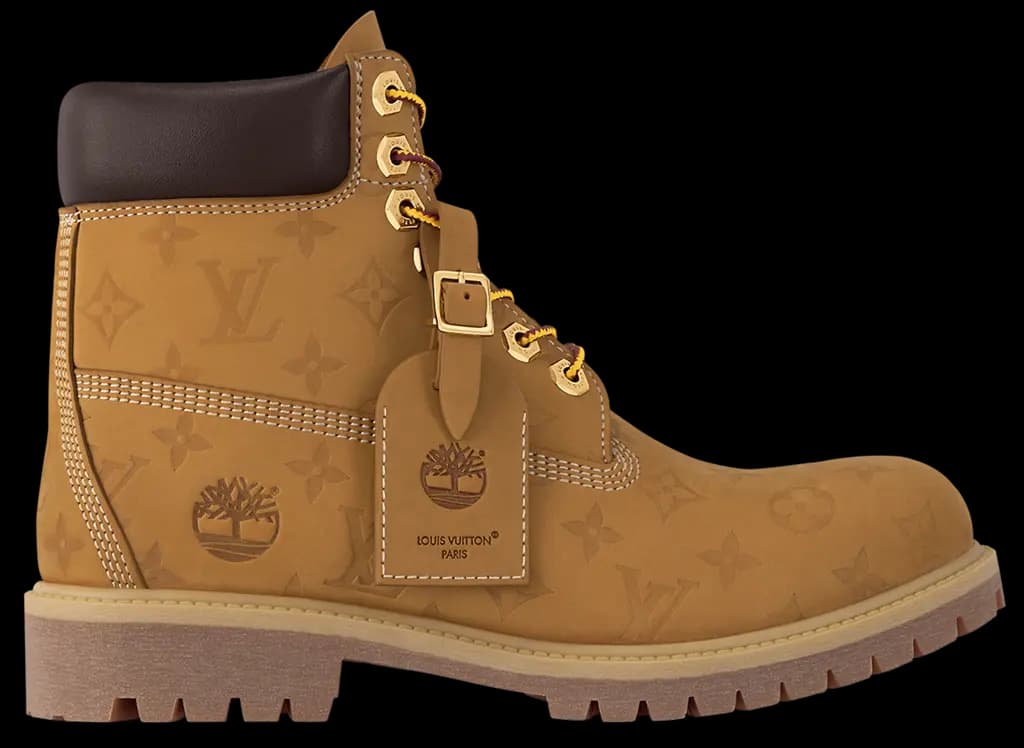 Giày Louis Vuiton 6-In Ankle x Timberland 'Brown' 1AD7YN