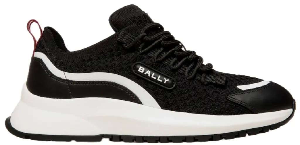 Giày Bally Outline Sneaker 'Black' 6306901