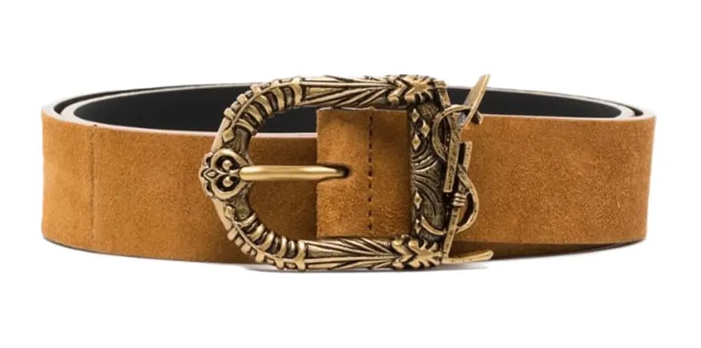 Thắt Lưng Saint Laurent Light Celtic Buckle 'Brown' 533721C0X0W
