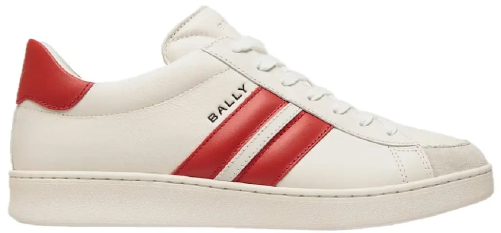 Giày Bally Tennis Sneaker 'White Red' 6308133