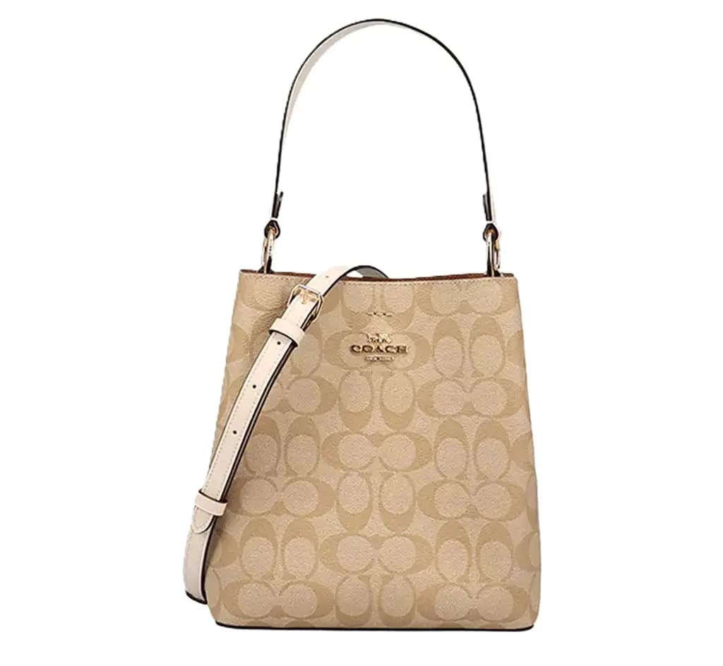 Túi Coach Small Town In Signature Canvas 'Light Khaki' 2312-IMDQC