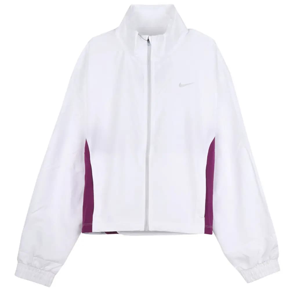 Áo Nike One Dri-Fit Loose Jacket 'White Violet' HF4620-100
