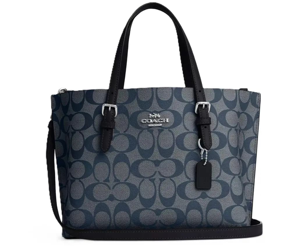 Túi Coach Mollie Tote 25 'Midnight Navy' C4250-SVN2V