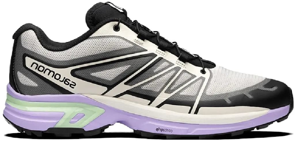 Giày Salomon XT-Wings 2 'Beige Black Purple' 414683
