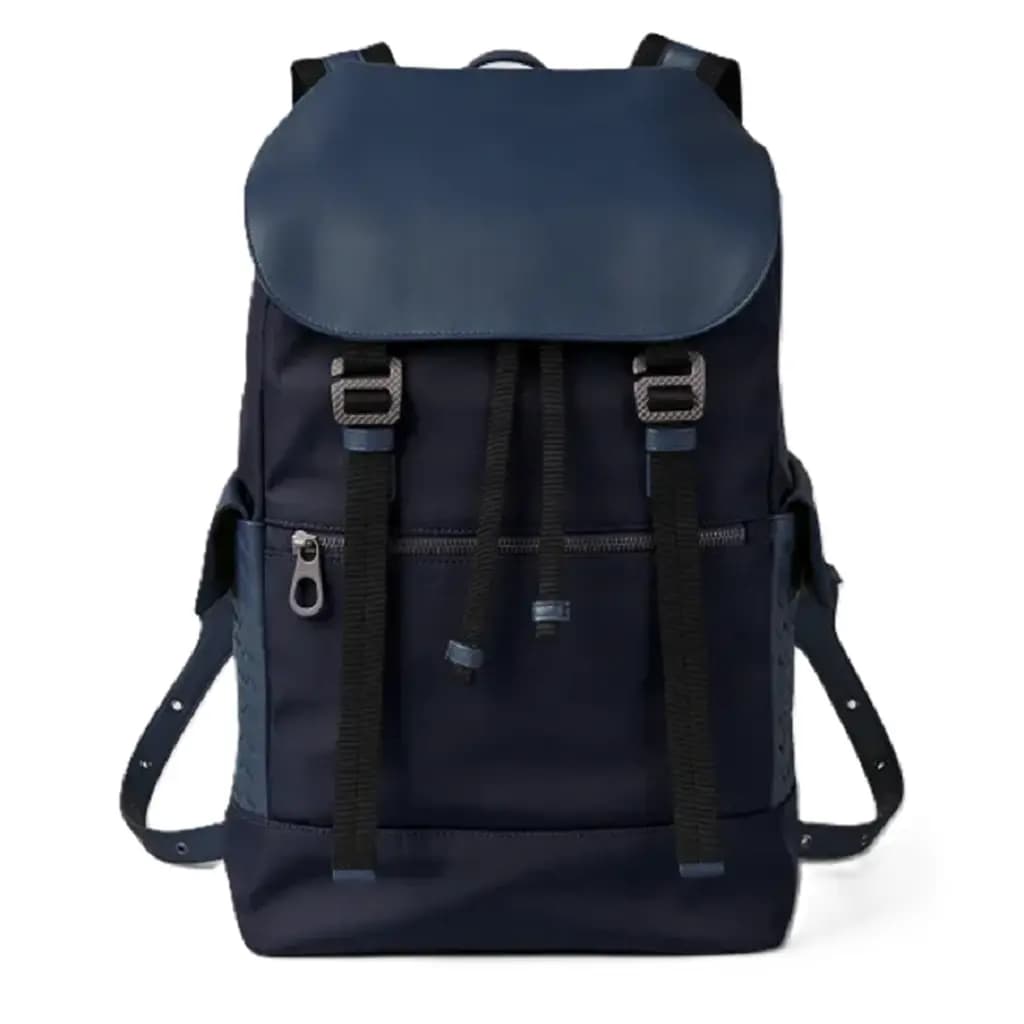 Balo Bottega Veneta Tourmaline Canvas 'Blue' 520460VAYE33960