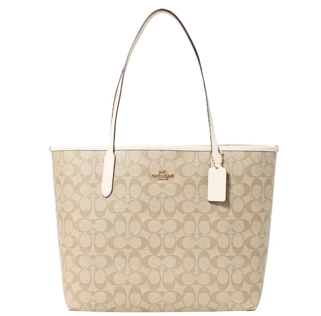 Túi Coach Tote Bag 'Beige' 5696-IMDQC