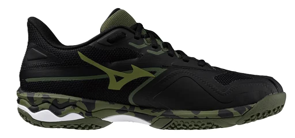 Giày Mizuno Wave Exceed Lite 2 WIDE OC 'Black Khaki' 61GB2318-GREEN