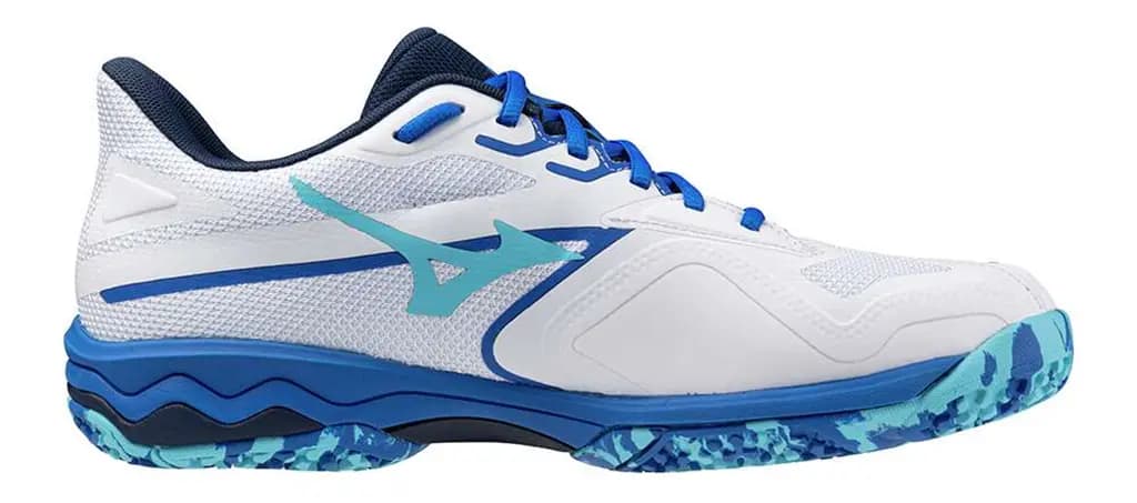 Giày Mizuno Wave Exceed Lite 2 WIDE OC 'White Navy' 61GB2318-WHITE