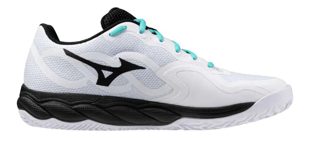 Giày Mizuno Wave Enforce Court WIDE OC 'Black White' 61GB2431-WHITE