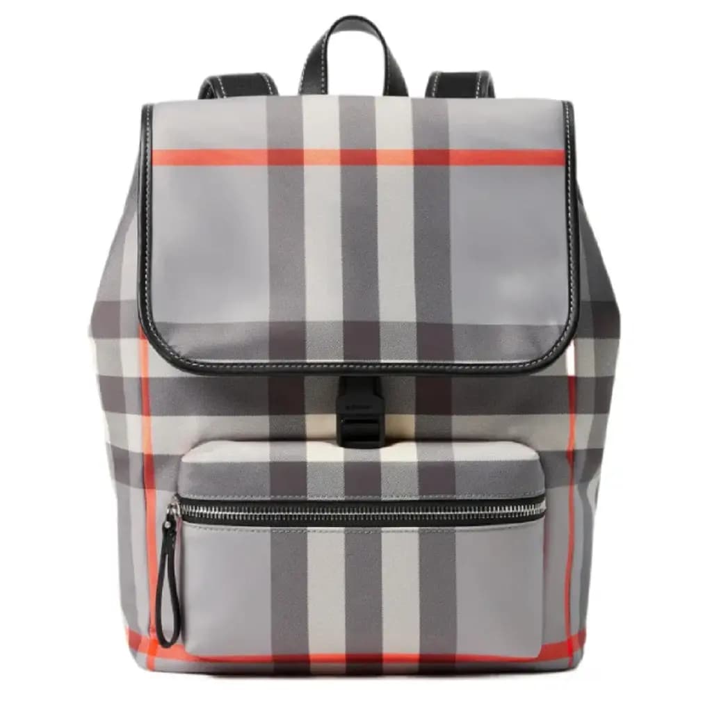 Túi Burberry Plaid 'Grey White' 80692671