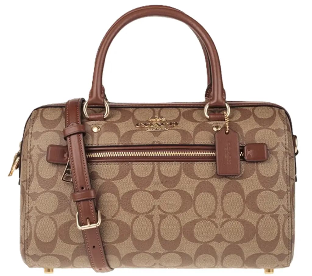 Túi Coach Rowan Signature Handbag 'Brown' 83607-IME74