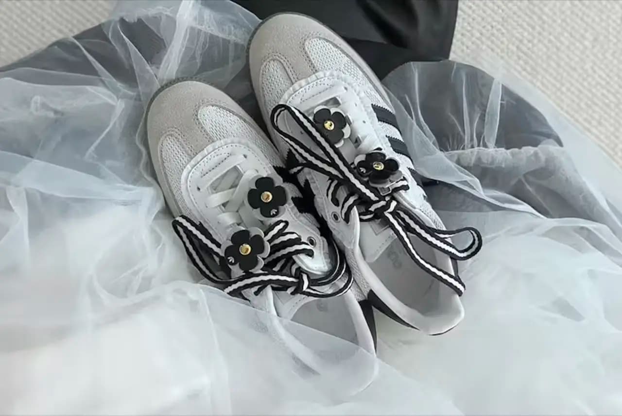 adidas Samba "Lace": Điệu Ballet uyển chuyển trên sân đấu thể thao