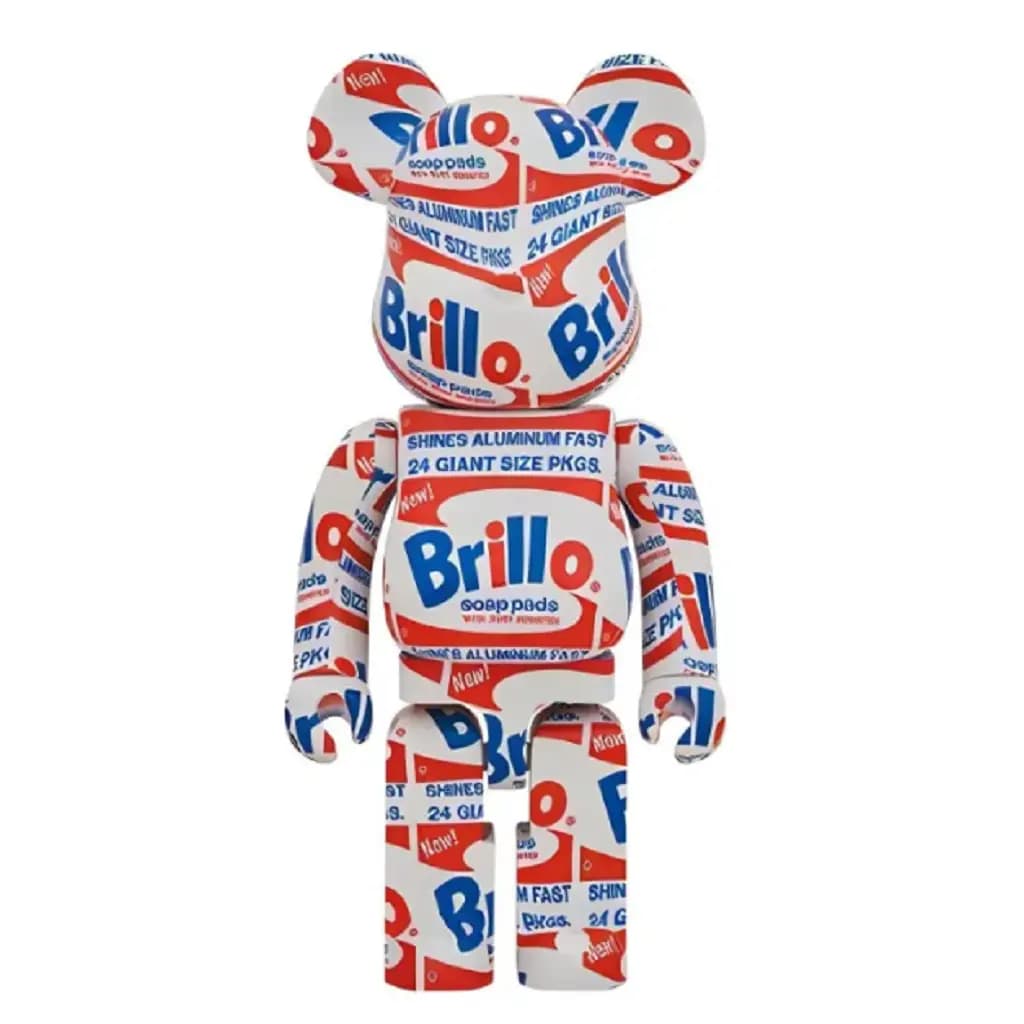 Mô Hình Bearbrick Andy Warhol's Muhammad Ali