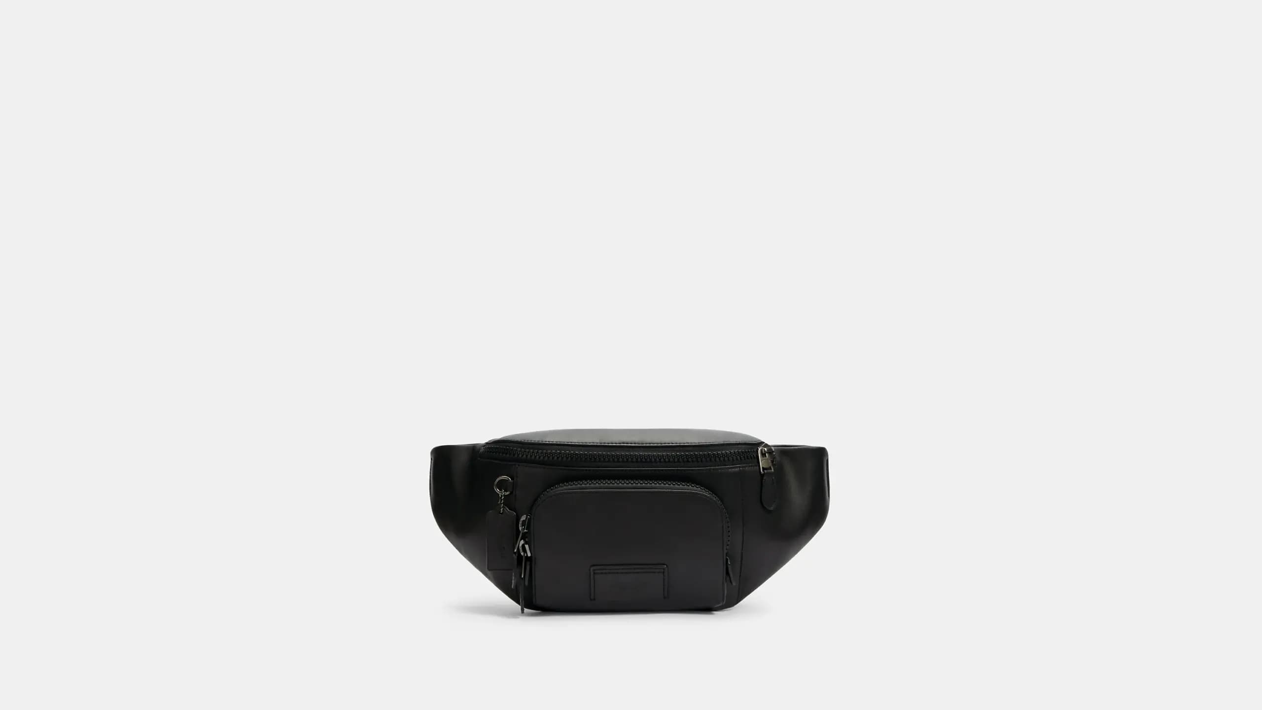 Túi Coach Track Belt Bag 'Black' C2716-QBBK