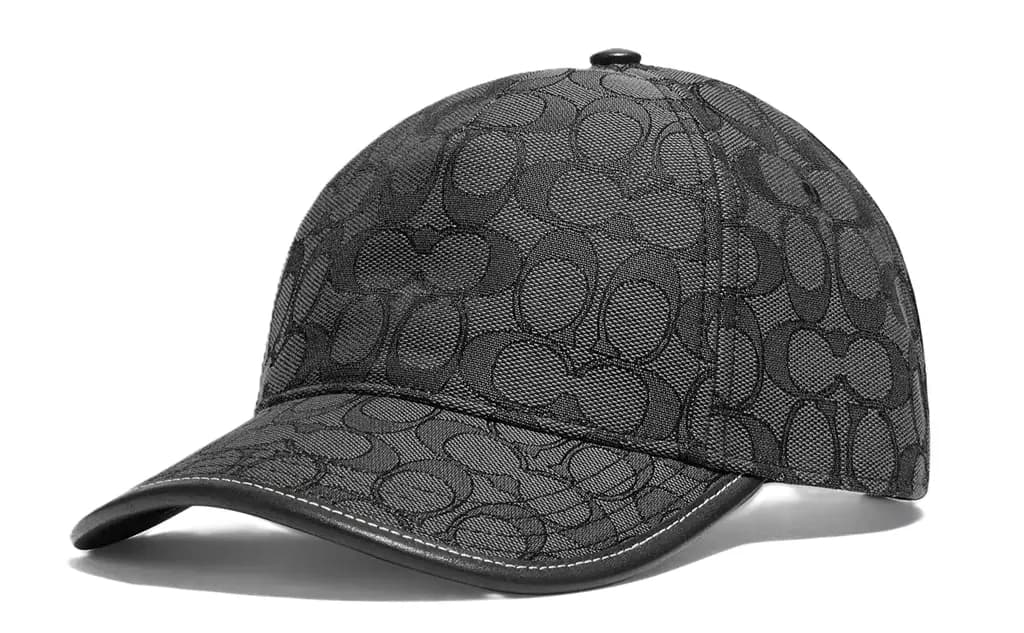 Mũ Coach Signature Jacquard Baseball Cap 'Black' C5816-OY2
