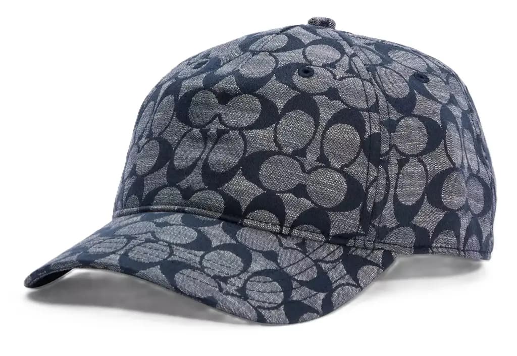 Mũ Coach Baseball Hat In Signature 'Chambray' C6679-CMB