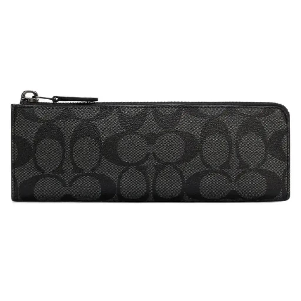 Túi Coach Pencil Case 'Black' C6986-QBO4G