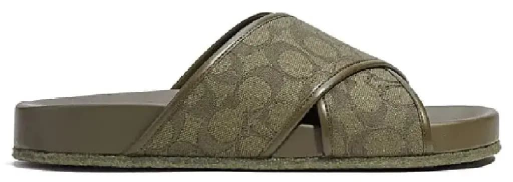 Dép Coach Flip-flop 'Dark Green' CA158-PJR