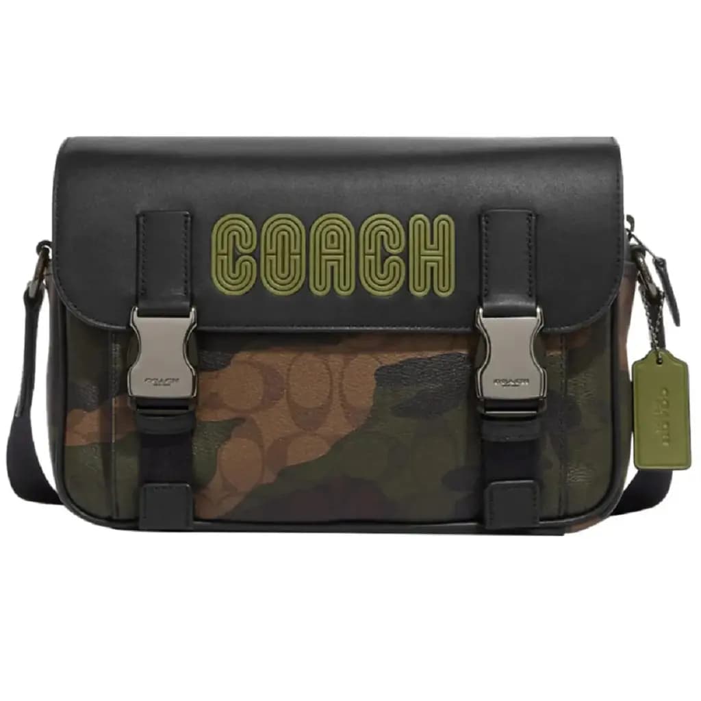 Túi Coach Track Crossbody Signature 'Camo' CC018-QBUOX