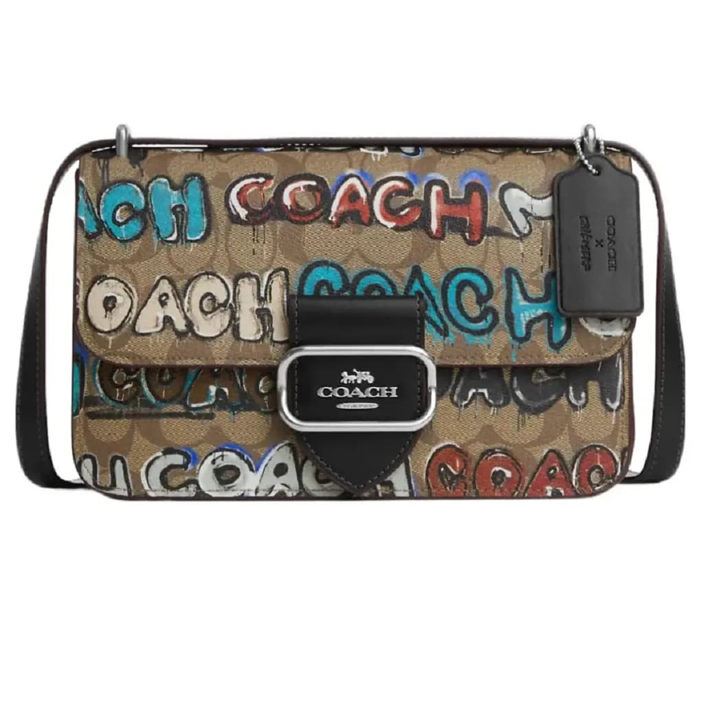 Túi Coach Morgan x Mint x Serf 'Graffity' CM092-SVOT8