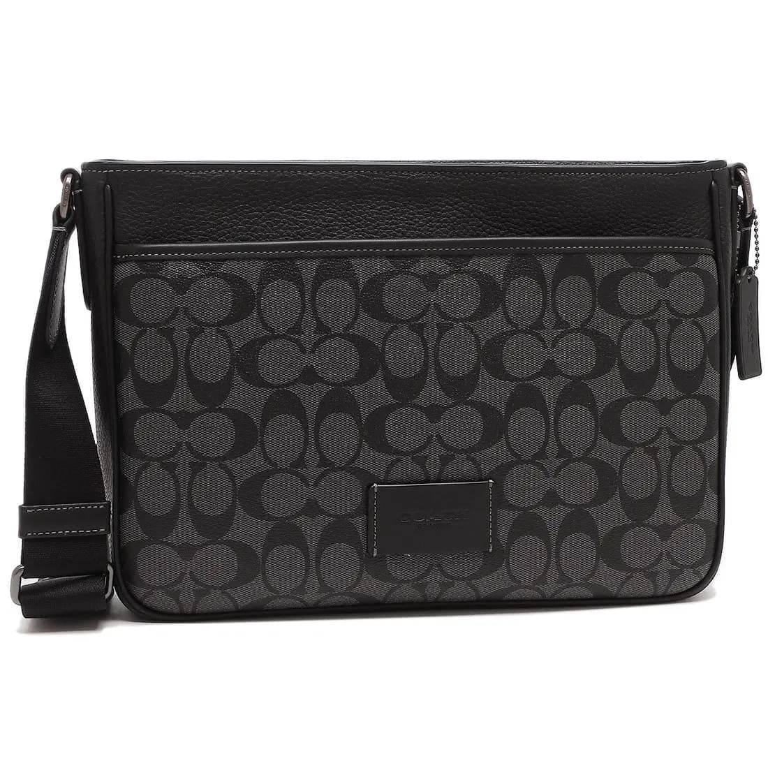 Túi Coach Shoulder Bag 'Black Grey' CH078-QBMI5