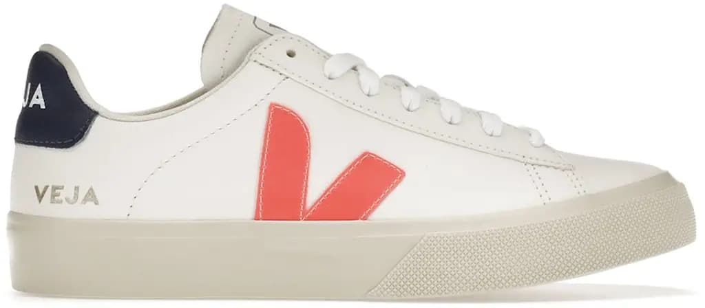 Giày Veja Campo Leather 'White Orange Fluo' CP052195