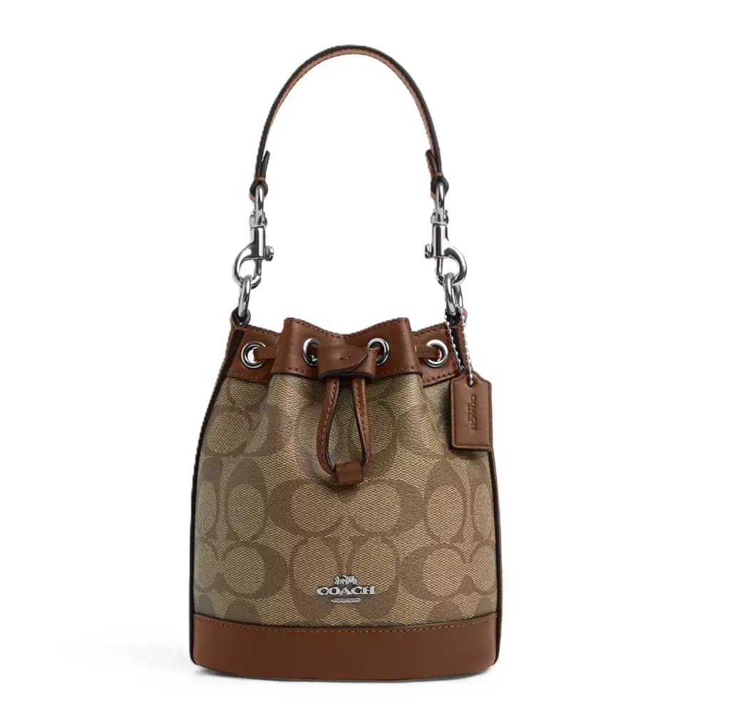 Túi Coach In Signature Canvas 'Khaki Saddle' CR145-SVWQ3