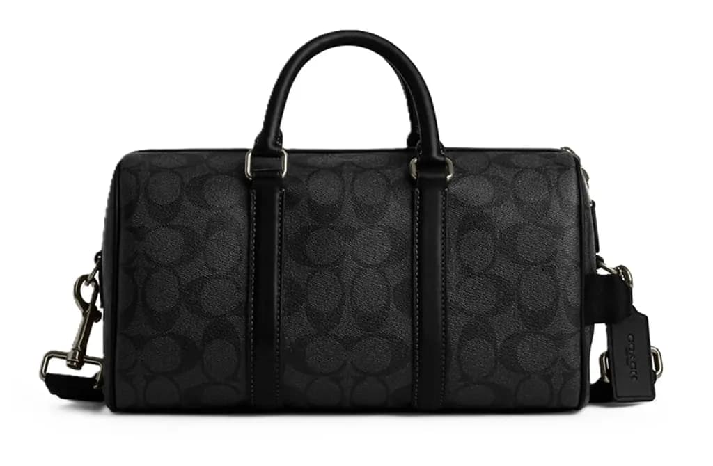 Túi Coach Venturer Duffle 27 In Signature 'Charcoal' CT840-QBMI5