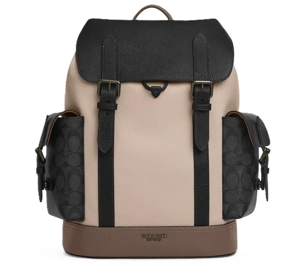 Balo Coach Hudson In Colorblock 'Steam' CT835-QBX7Q