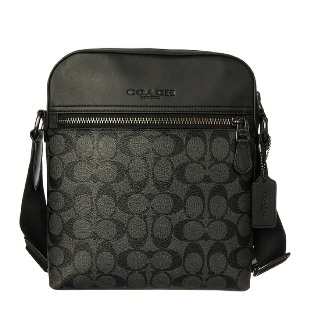 Túi Coach Bag Signature 'Gray Black' F4010-QBMI5