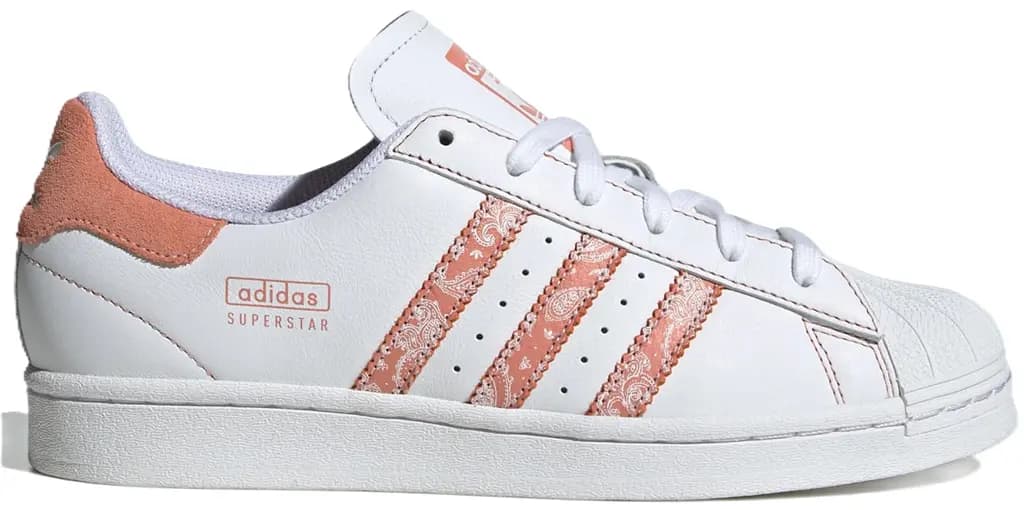 Giày Adidas Superstar 'Paisley White' IE3007