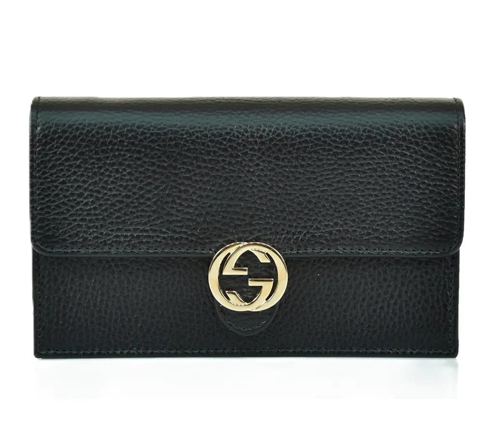 Túi Gucci Leather Dollar Calf 'Black' 510314-CAO0G-1000