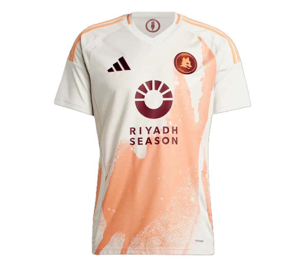 Áo Adidas As Roma 24/25 Away Jersey 'Easy Orange' IS5405