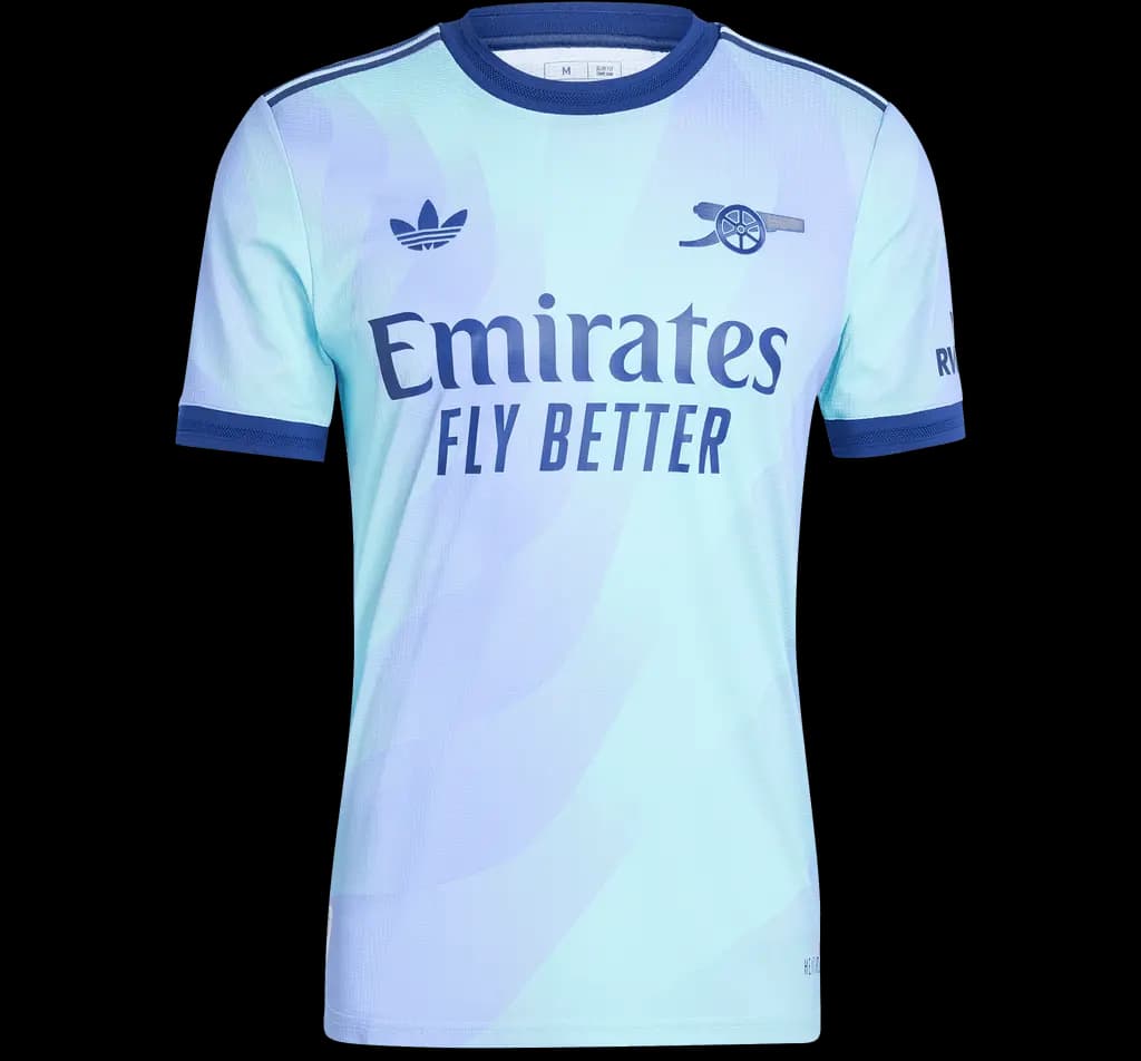 Áo Adidas Arsenal 24/25 Third Authentic Jersey 'Blue' IZ0112
