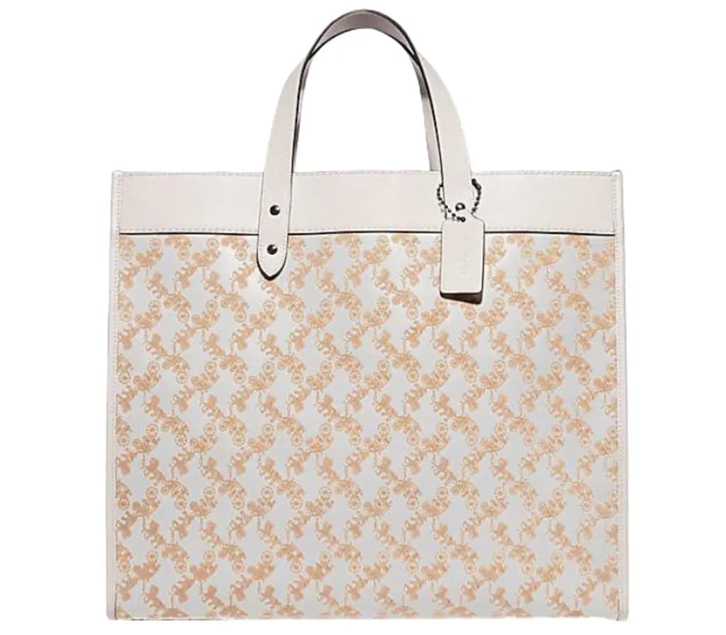 Túi Coach Field Tote Bag 40 With Horse 'Pink' C6612-CHK