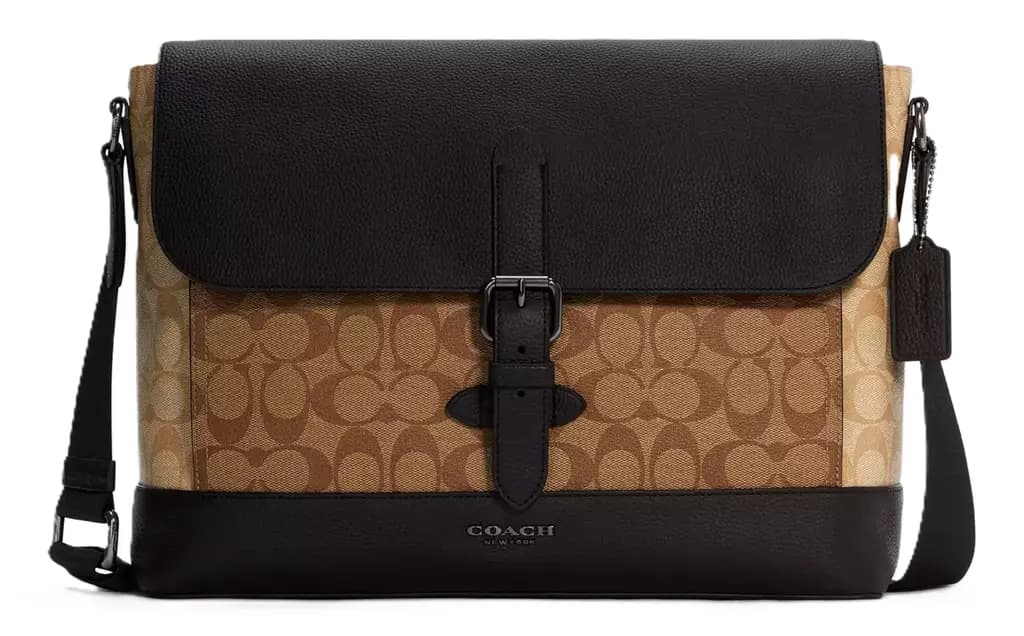 Túi Coach Hudson Messenger Bag 'Brown' C6079-QBT5K