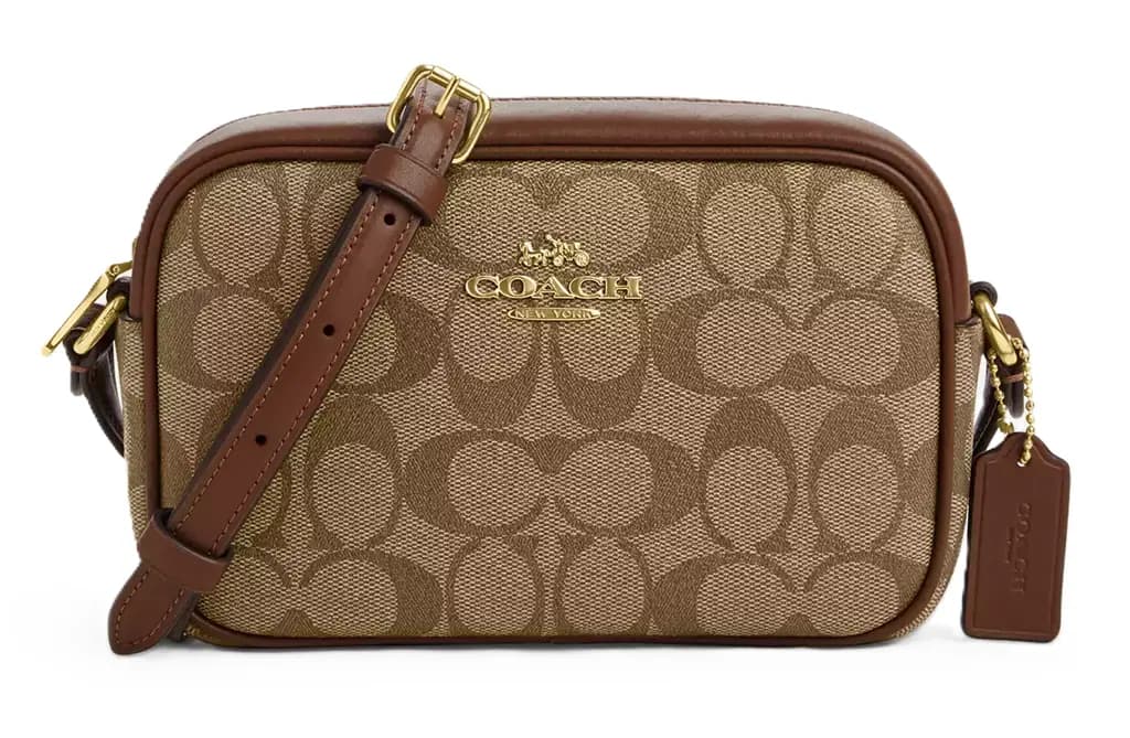 Túi Coach Jamie Signature Canvas 'Khaki Saddle' CQ874-IME74