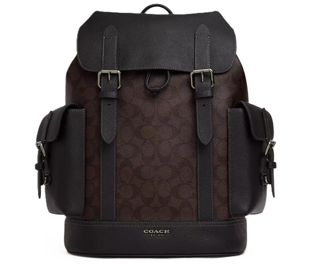 Balo Coach Hudson In Signature 'Black' CB839-QBMAH