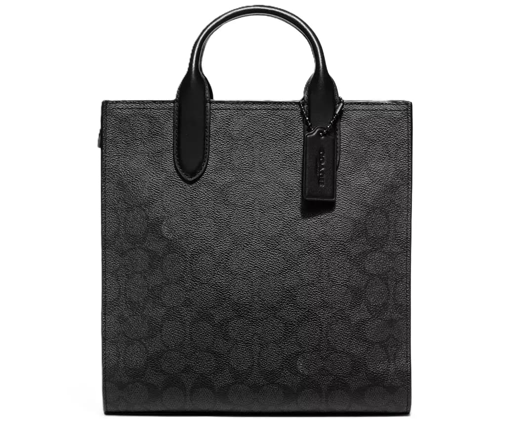 Túi Coach Gotham Tall Tote Bag 24 'Black' CC096-CHR